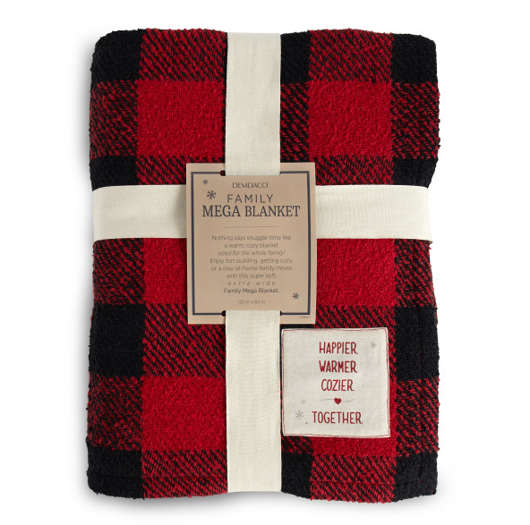 Cozy Together Family Mega Blanket Plaid