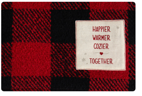 Cozy Together Family Mega Blanket Plaid