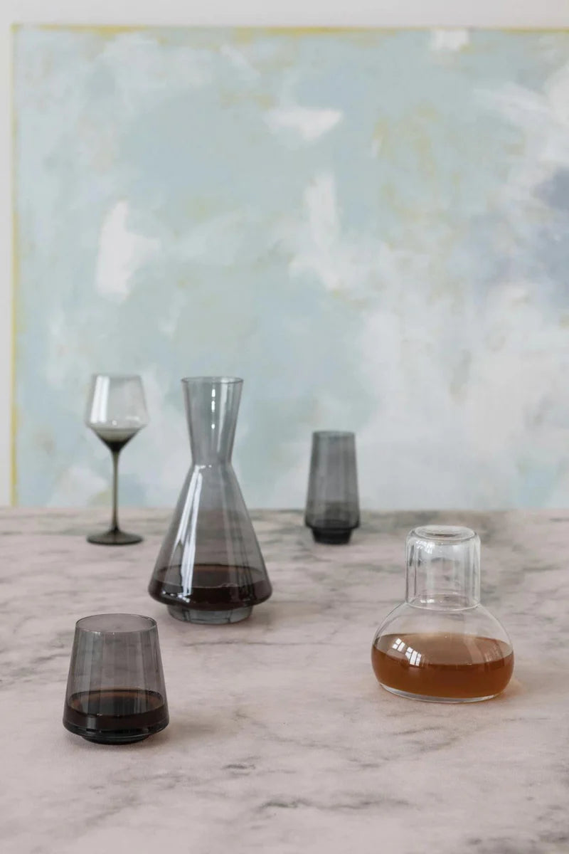 Bloomingville SMOKE STEMLESS GLASS