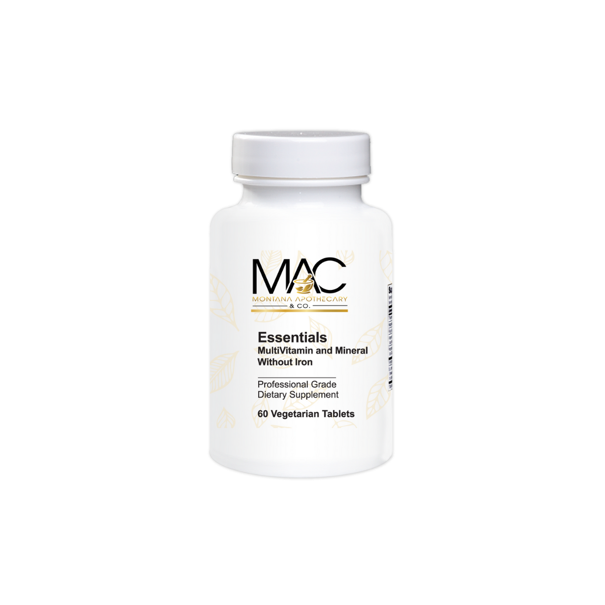 Essentials Multivitamin & Mineral Without Iron