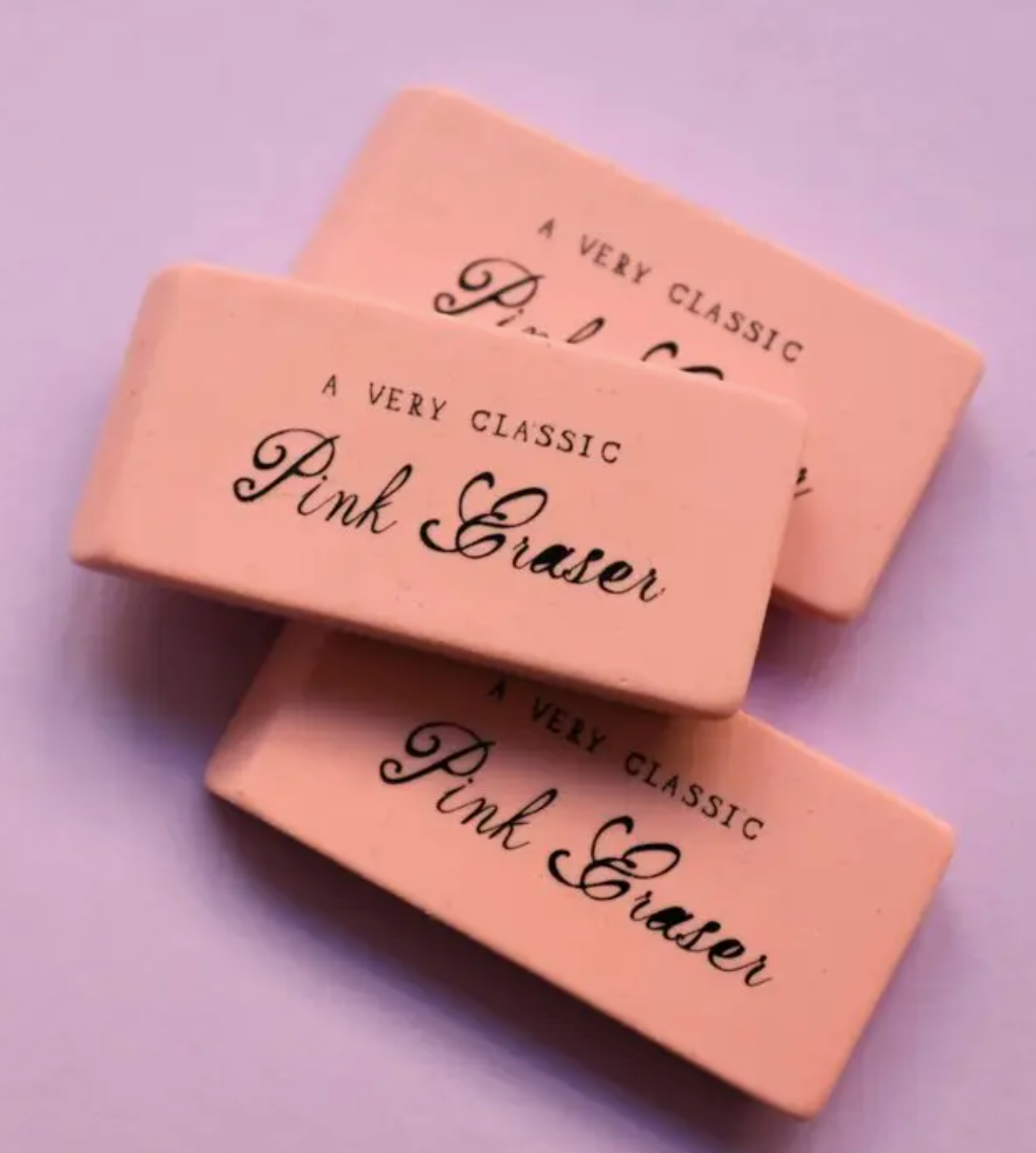 A Very Classic Pink Eraser