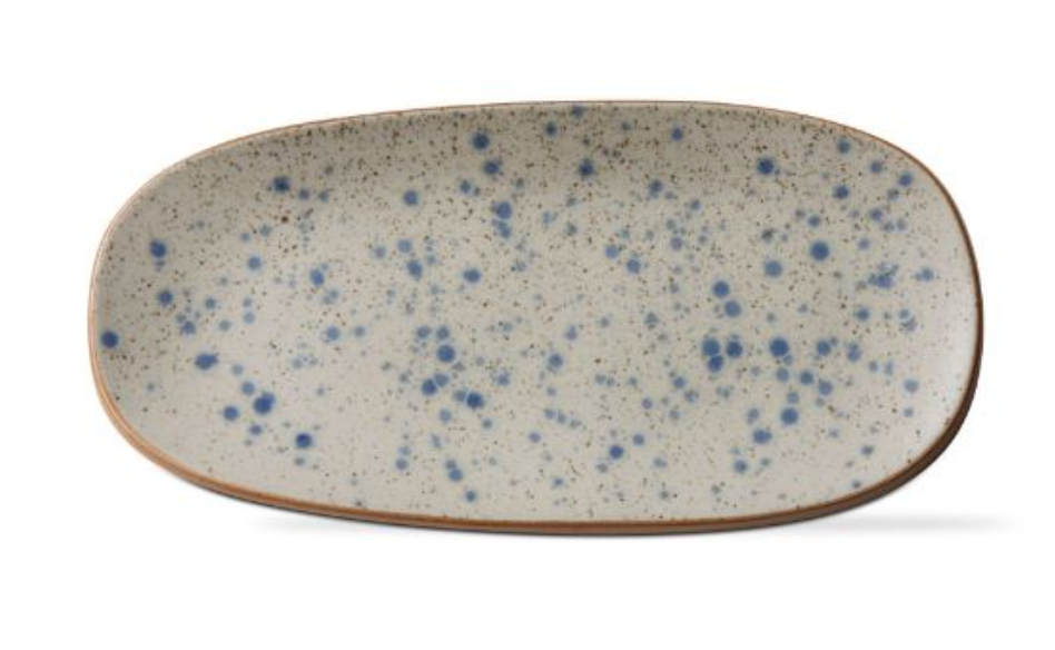 Hudson Oval Speckle Platter