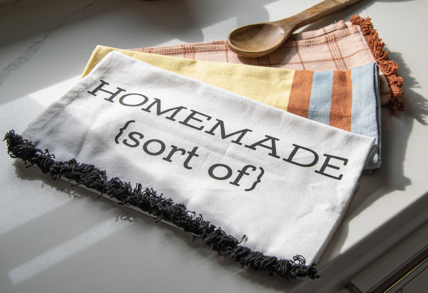 Homemade (sort of) Tea Towel Set