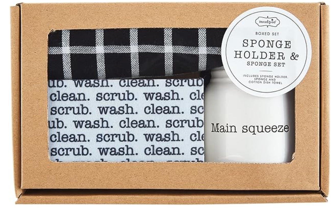 Mudpie 3-Piece Sponge Boxed Set