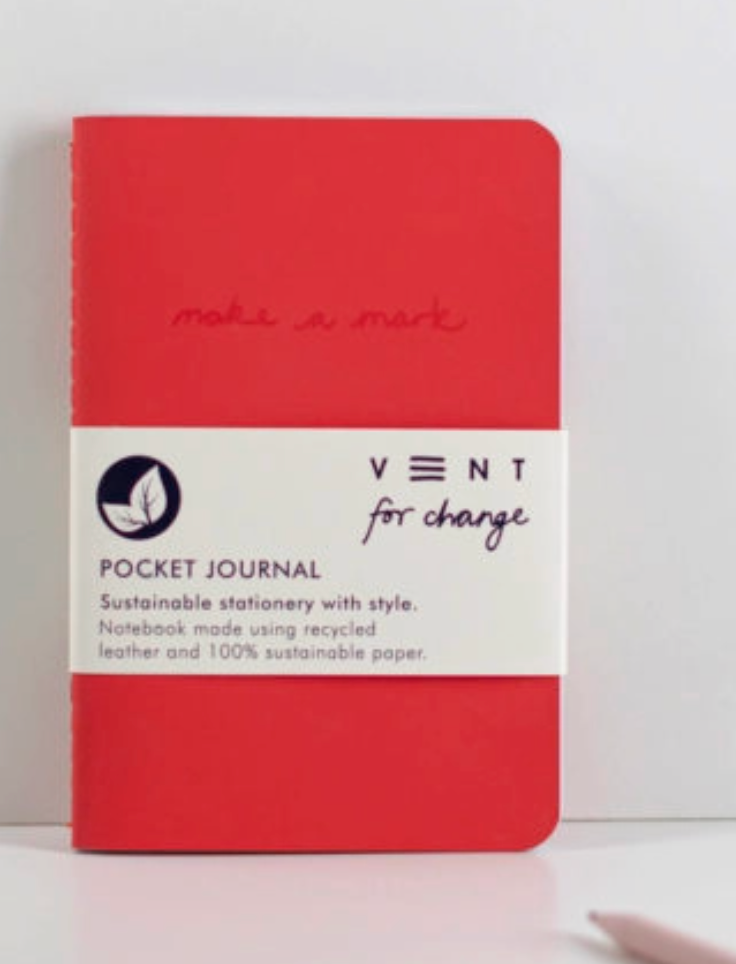 Pocket Notebook - Red