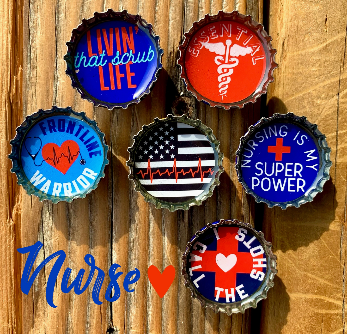 Handmade Magnets- Various Styles