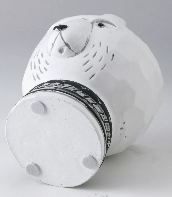 Animal Cement Pedestal Planter- Various Animals