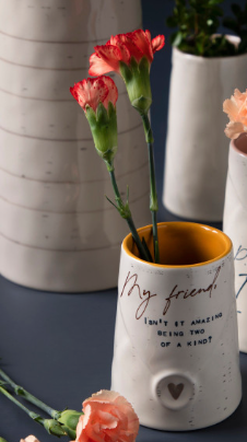 My Friend Demdaco Vase