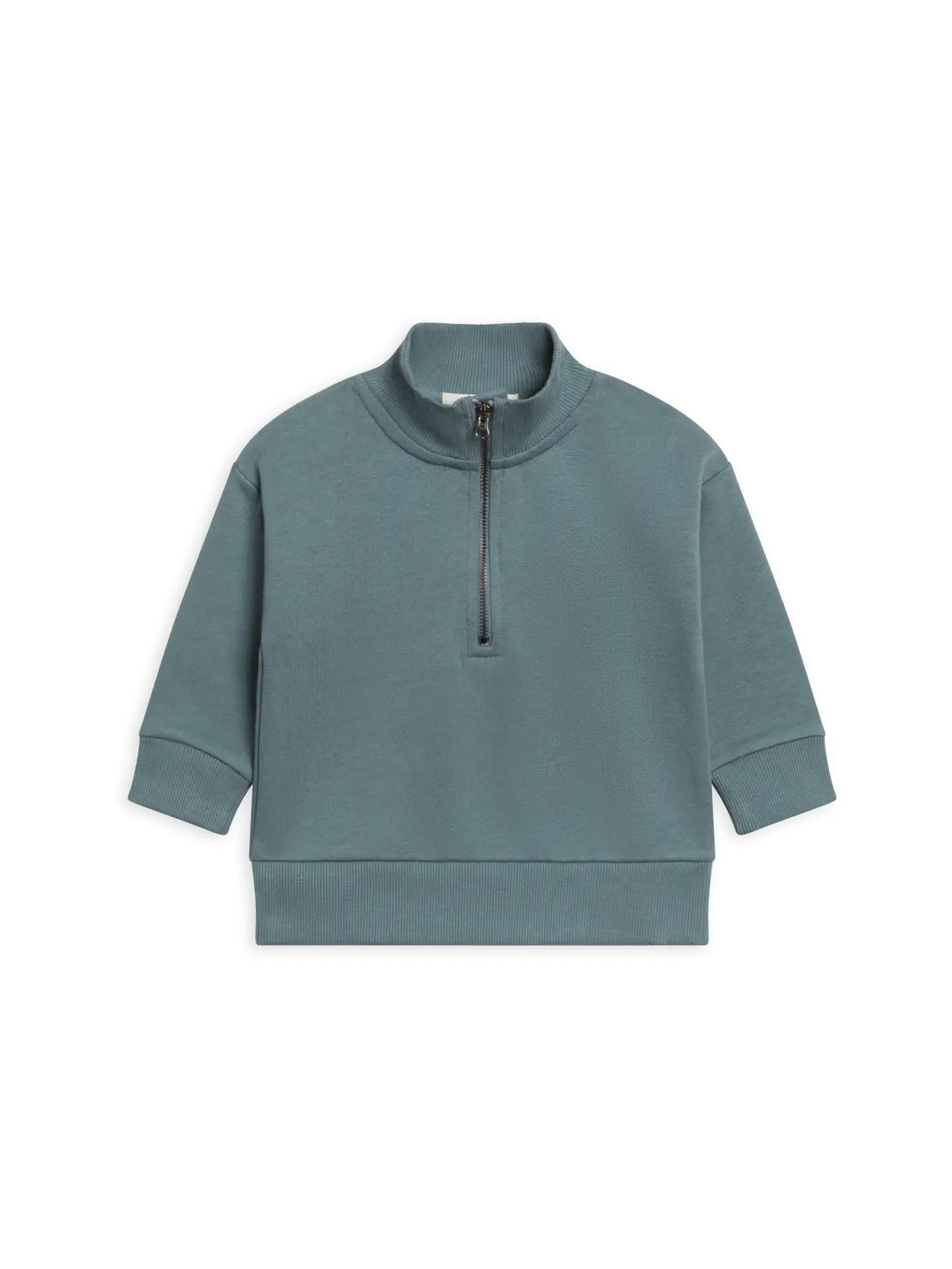 Mack Fleece Half Zip Pullover - Teal