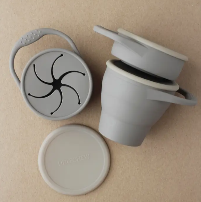 Foldable Snack Cup by LittleChew - Various Colors