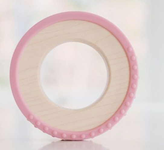 Silicone Wood Teether- Banner Toys