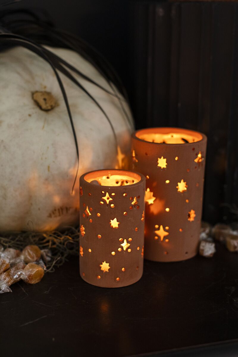 Jack O'Lantern Candle Holder