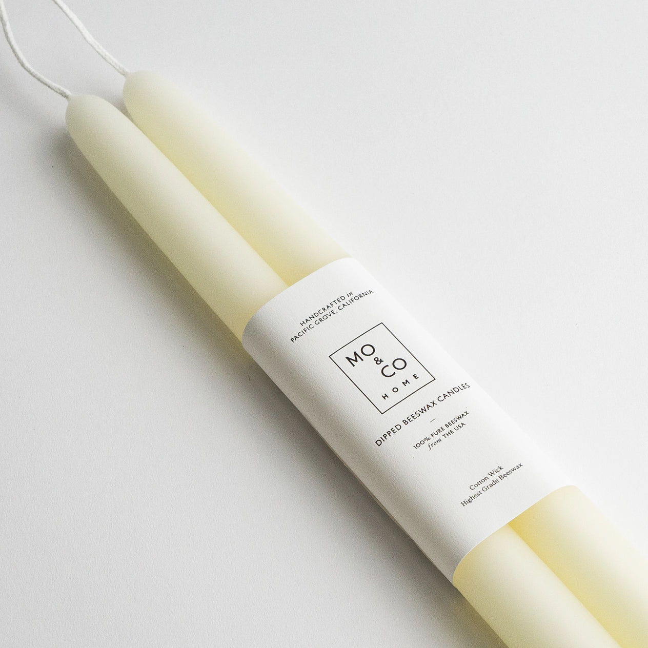100% Beeswax Dipped Candles