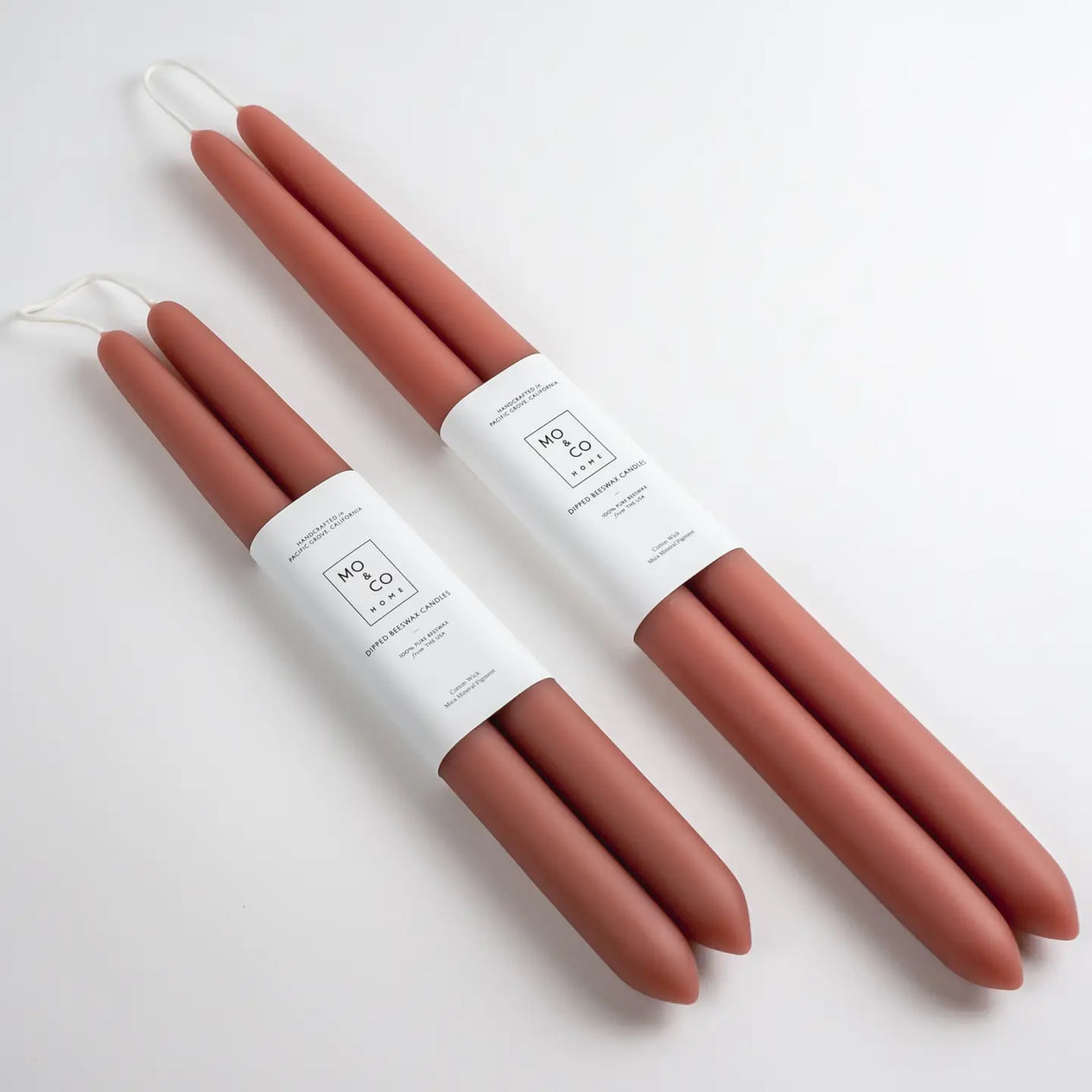 100% Beeswax Dipped Candles