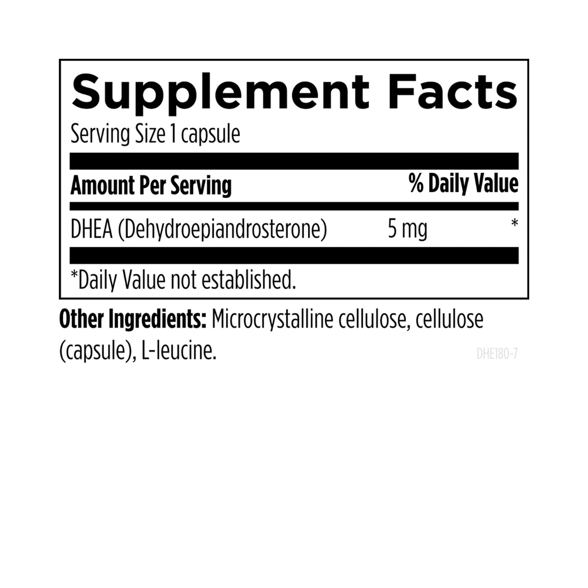 DHEA Low Dose