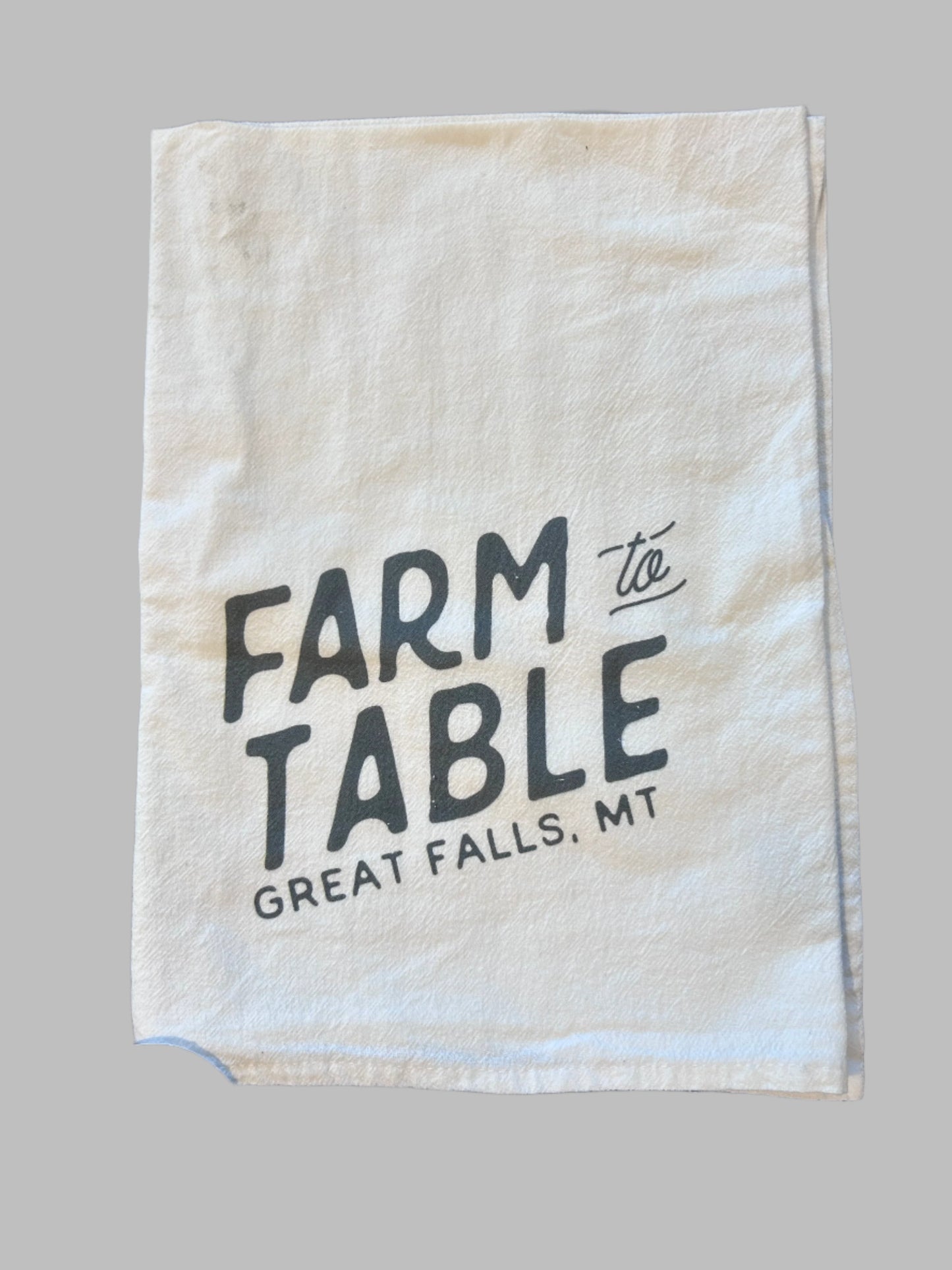 Great Falls Themed Cotton Tea Towels
