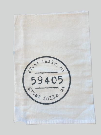 Great Falls Themed Cotton Tea Towels