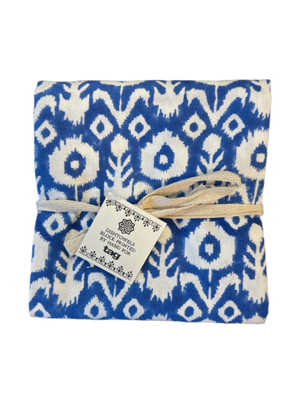 Block Printed Dishtowel by Tag