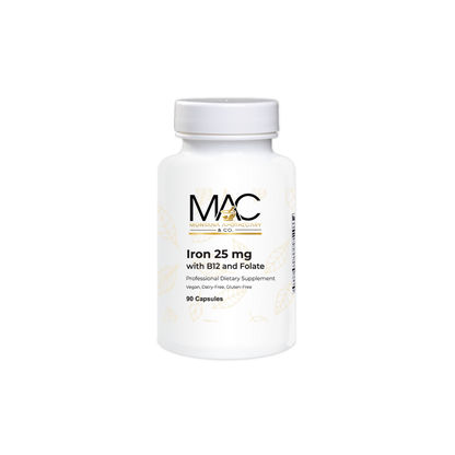 Iron 25mg with B12 and Folate