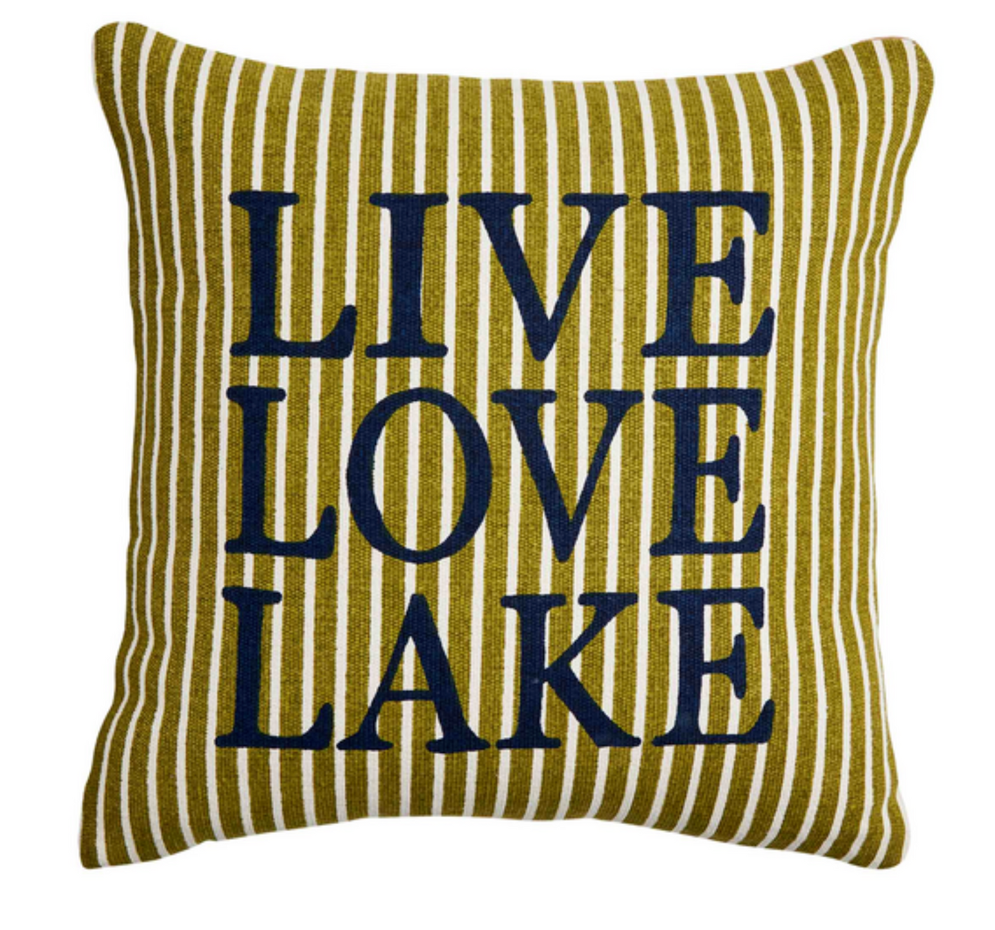 Live Love Lake Throw Pillow