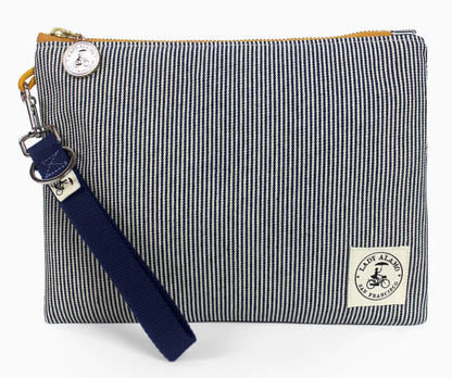 Lady Alamo Railroad Stripe Pouches Collection