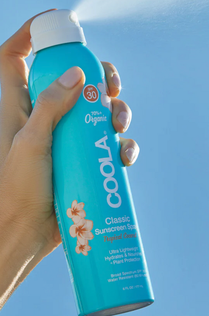 Coola Classic Sunscreen Spray Tropical Coconut SPF 30