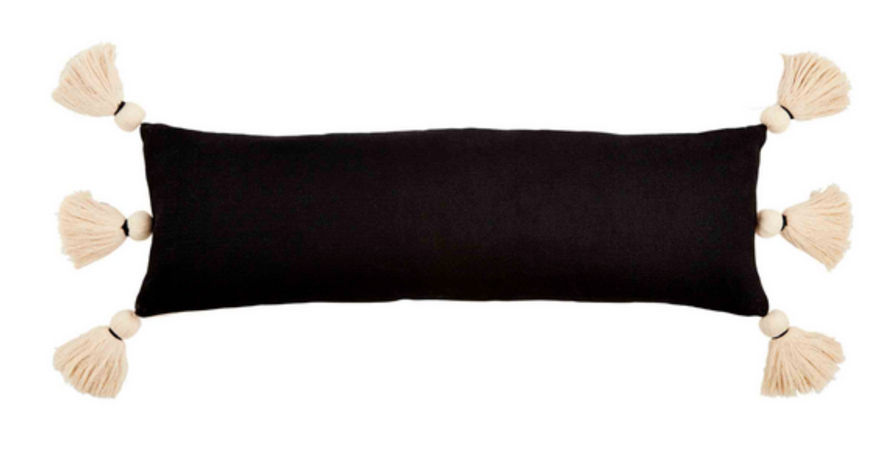 Long Woven Lumbar Pillows- Various Styles