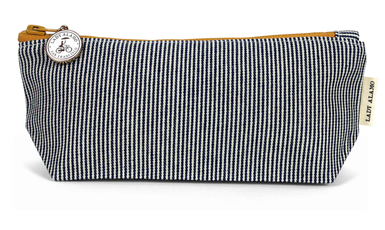 Lady Alamo Railroad Stripe Pouches Collection