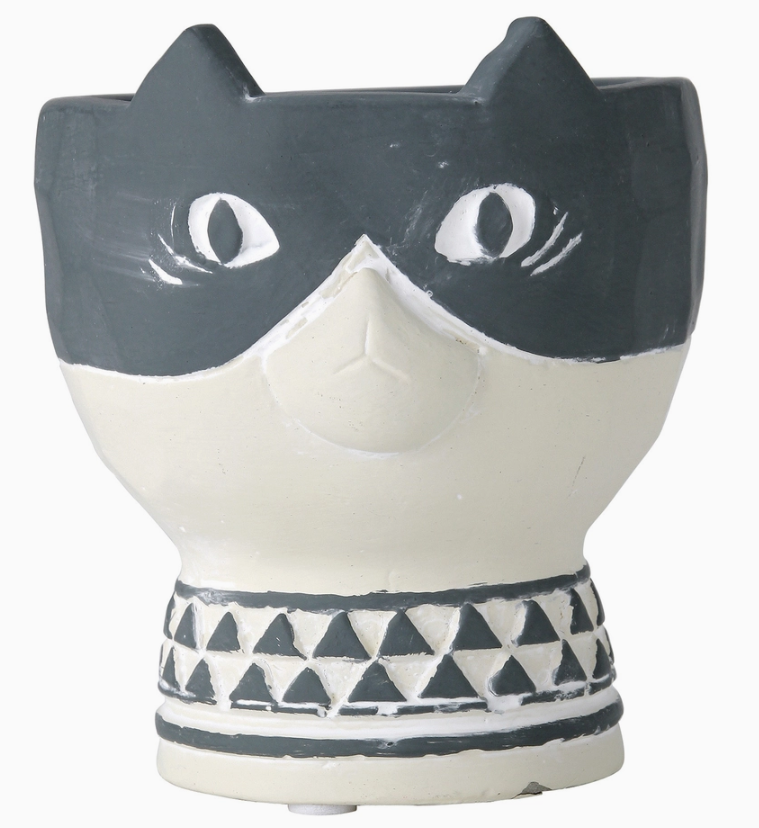 Animal Cement Pedestal Planter- Various Animals
