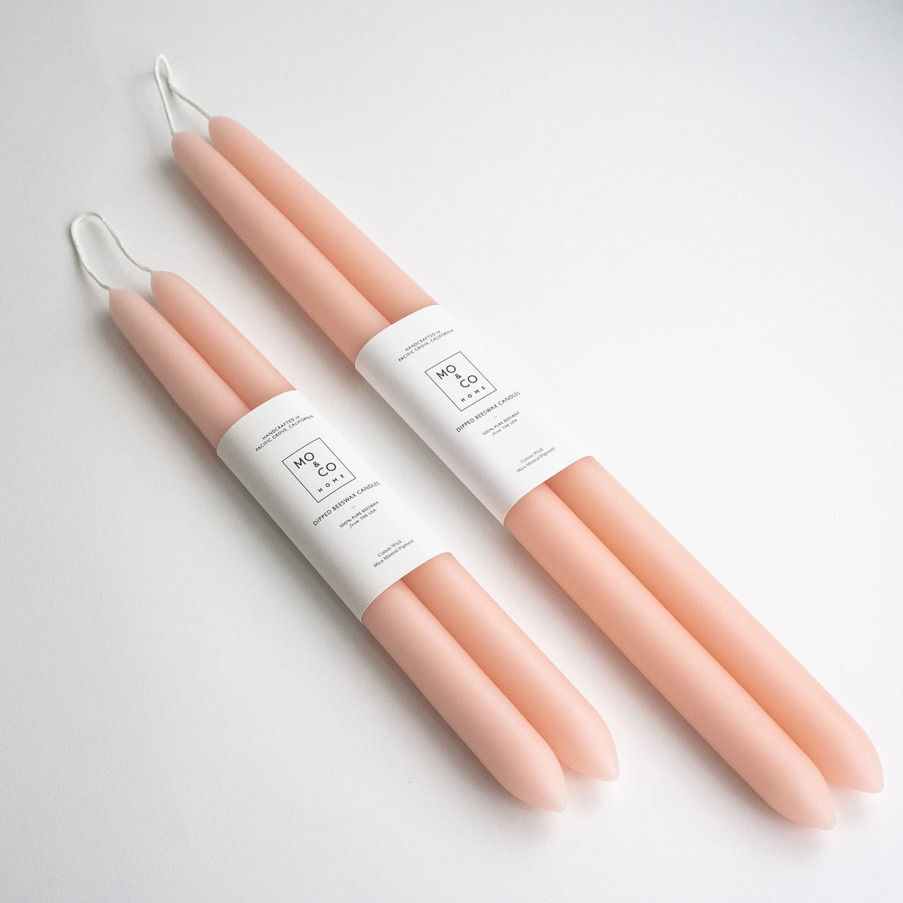 100% Beeswax Dipped Candles