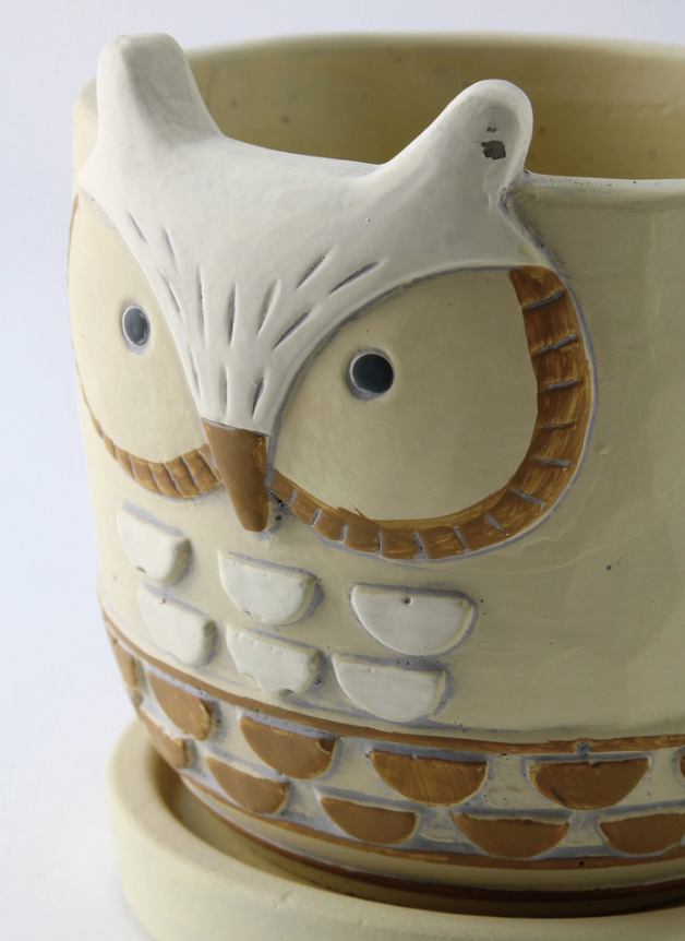 Animal Cement Pedestal Planter- Various Animals