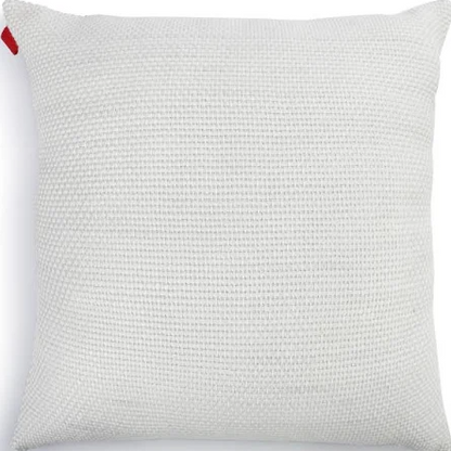 Cream Woven Pillow