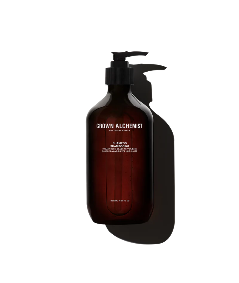 Shampoo: Damask Rose, Black Pepper, Sage - 500mL